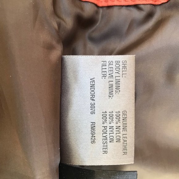 Wilson leather vintage motorcycle jacket - Picture 2 of 14